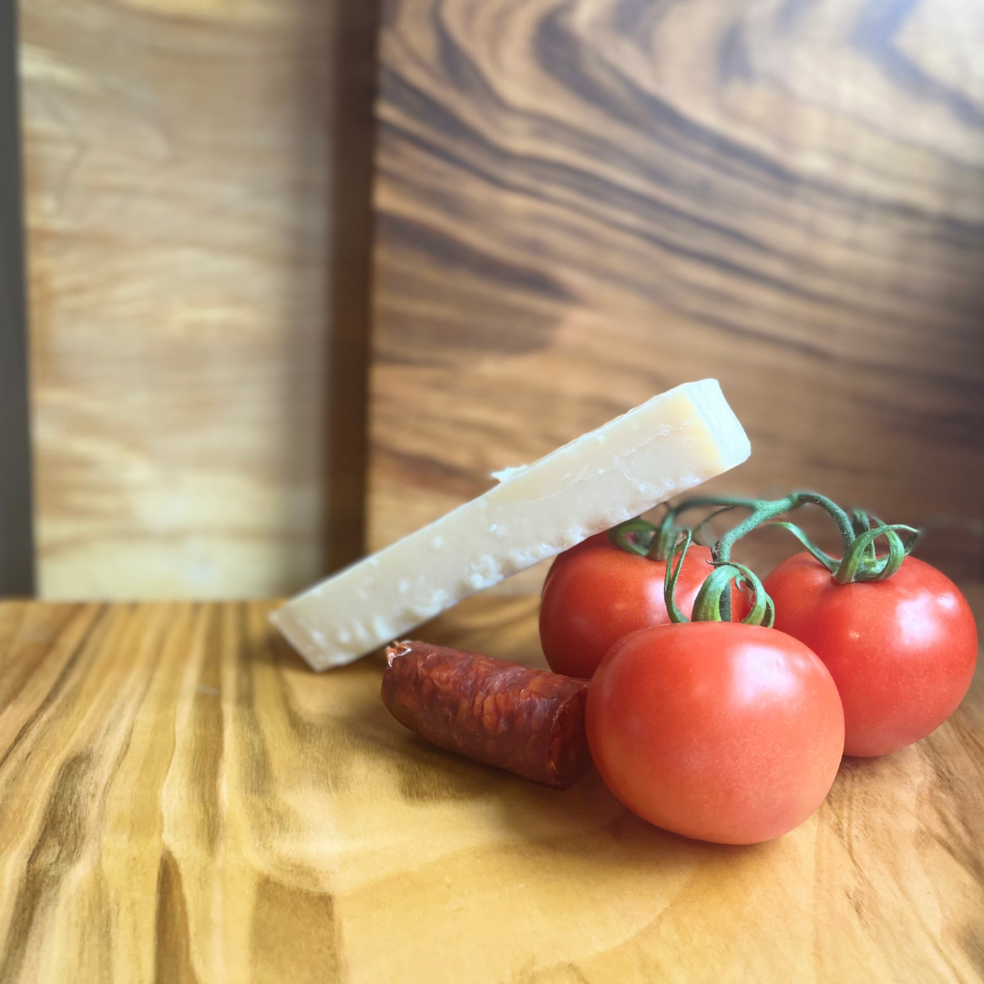 Live Edge Chopping Board, Solid Cherry Serving Board, charcuterie board/platter